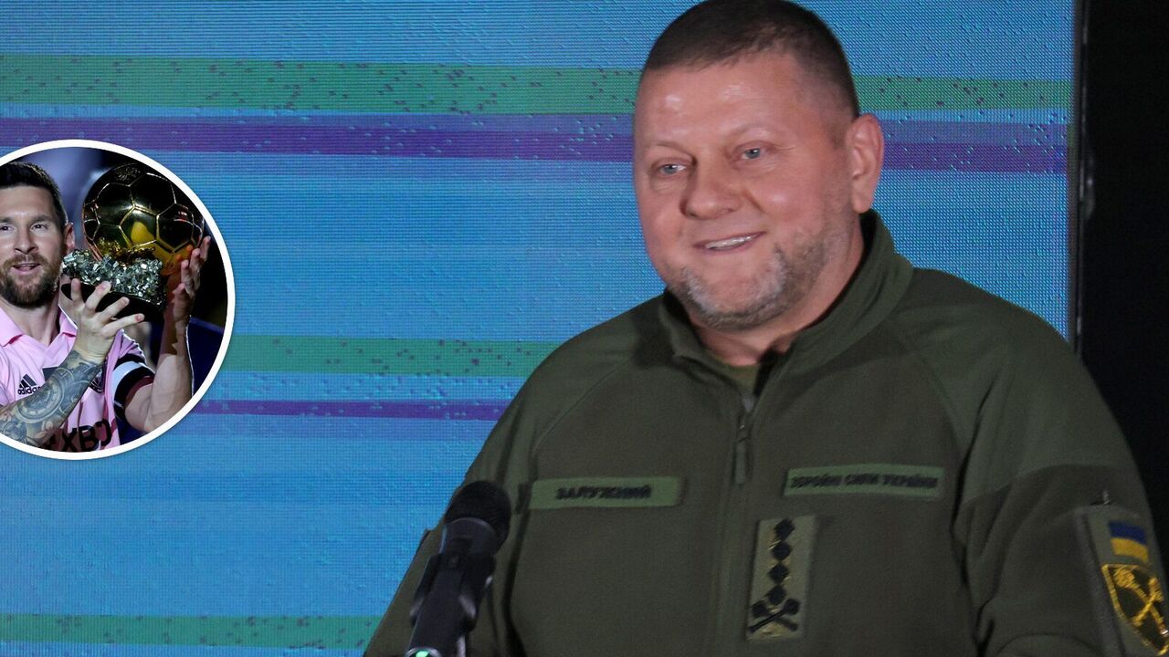 Messi zrobił prezent Załużnemu. Fot. fakt