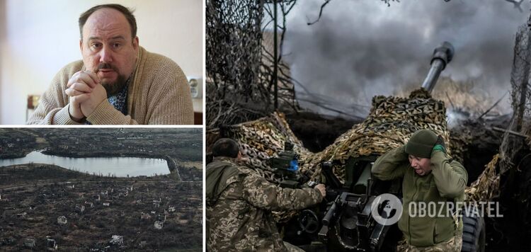 Sytuacja w pobliżu Awdijiwki jest krytyczna: Żyrochow wymienia najgorętsze miejsca na linii frontu i ocenia perspektywy ukraińskich sił zbrojnych. Mapa