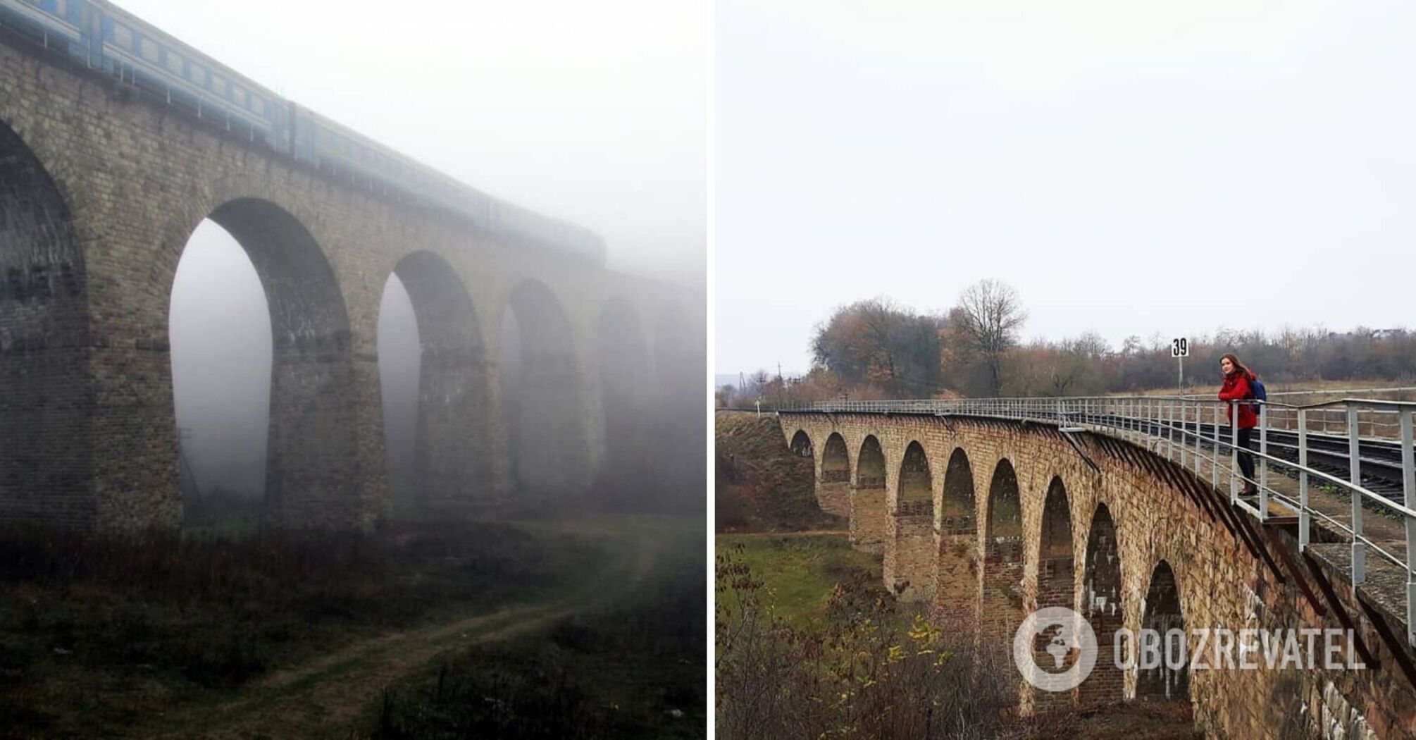 Scottish viaduct from the Harry Potter movie in Ternopil region