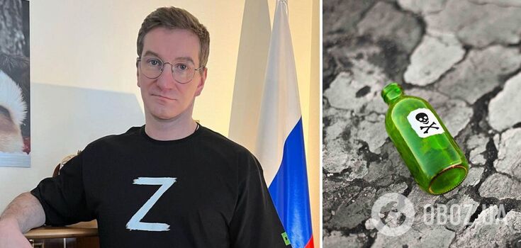Propagandysta Krasowski, który wzywał do topienia i palenia ukraińskich dzieci, został otruty: pojawiły się dane na temat jego stanu zdrowia