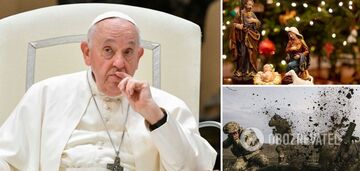 Pope urges to remember countries at war while celebrating Christmas