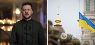 "The stronger our air defense will be, the less Russian demons will be both in the sky and on the ground": Zelenskyy congratulates Ukrainians on Christmas and names 2024 main task