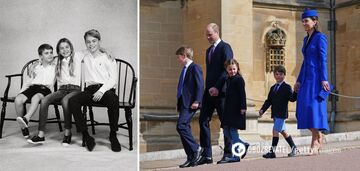 Kate Middleton and Prince William show new Christmas card with three children: why Louis is wearing shorts and George is wearing pants
