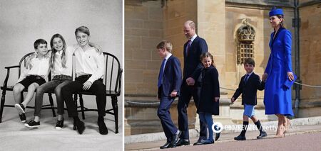 Kate Middleton i książę William ujawnili nową kartkę świąteczną z trójką swoich dzieci: dlaczego Louis jest w szortach, a George w spodniach?