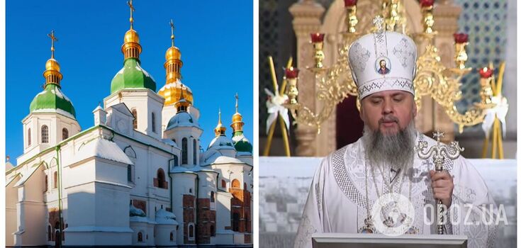 W katedrze św. Zofii w Kijowie odbyła się liturgia z okazji Bożego Narodzenia: parafianie opowiedzieli, o co się modlą i jak obchodzą święta. Wideo