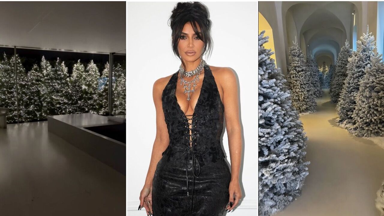 Kim Kardashian pokazuje, jak udekorowała swój dom za 60 milionów dolarów na Boże Narodzenie: fani tego nie docenili