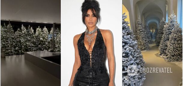 Kim Kardashian shows how she decorated her $60 million home for Christmas: fans didn't appreciate it