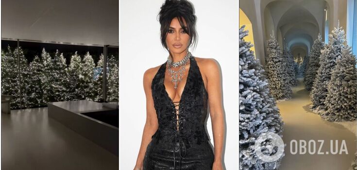 Kim Kardashian shows how she decorated her $60 million home for Christmas: fans didn't appreciate it