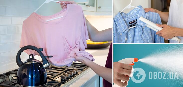 How to iron clothes without an iron: simple and quick ways