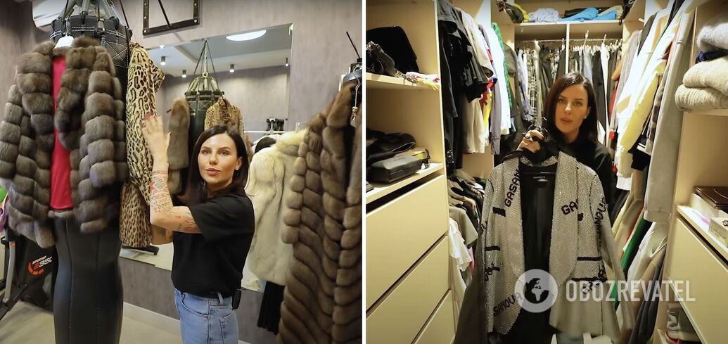Blogger Alkhim, who humiliated Ukrainians, showed her collection of fur coats and the most expensive item in her wardrobe - a jacket for 5 thousand euros