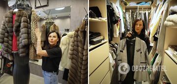 Blogger Alkhim, who humiliated Ukrainians, showed her collection of fur coats and the most expensive item in her wardrobe - a jacket for 5 thousand euros