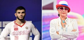 A Russian wrestler was enraged by the ban on competing at the Olympics without the Russian flag. He attacked the national team coach