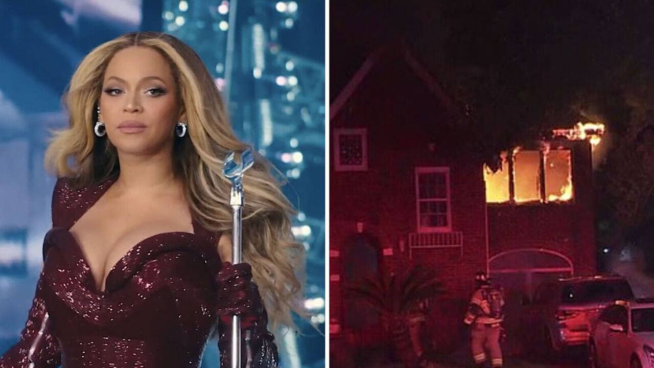 Beyoncé's childhood home caught fire on Christmas Day. Video
