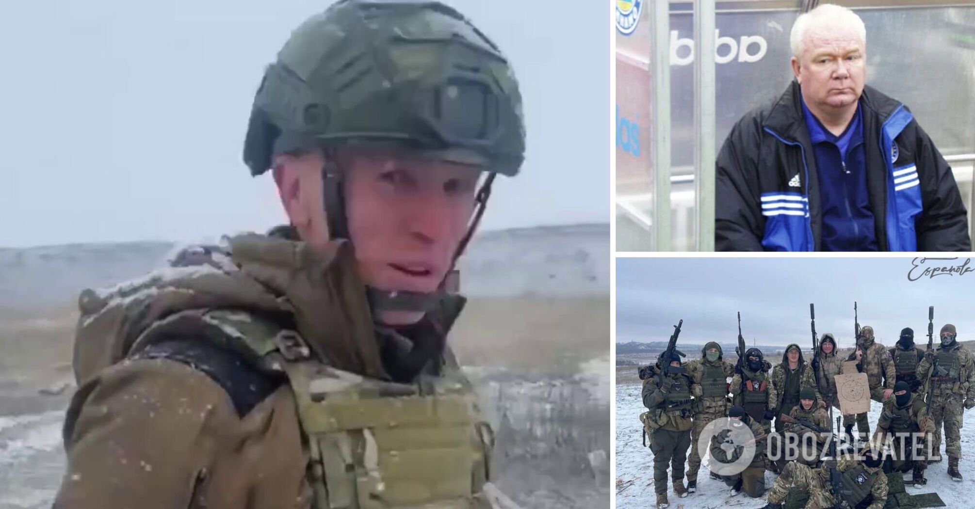 "Uwolnił Łobanowskiego od Bandery". Rosyjski trener pojechał na front, by wesprzeć zabijanie Ukraińców. Wideo