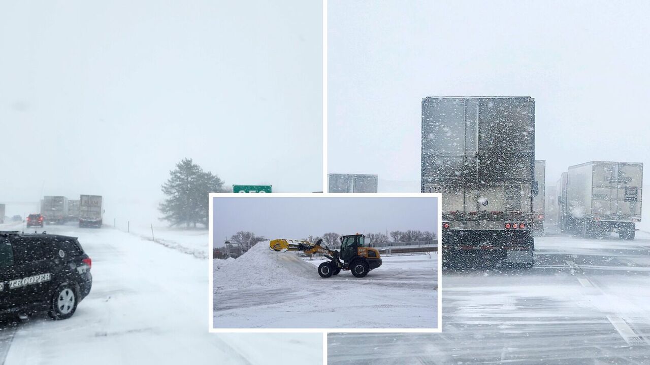 Central part of the USA hit by powerful winter storm: traffic is on the verge of collapse