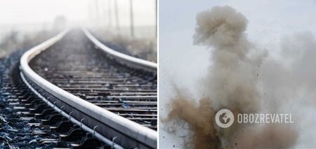 Partyzanci zniszczyli most kolejowy pod Melitopolem, przez który Rosjanie przerzucali broń - Fiodorow