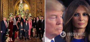 Gdzie jest Melania? Świąteczne zdjęcie licznej rodziny Trumpa zaskoczyło sieć