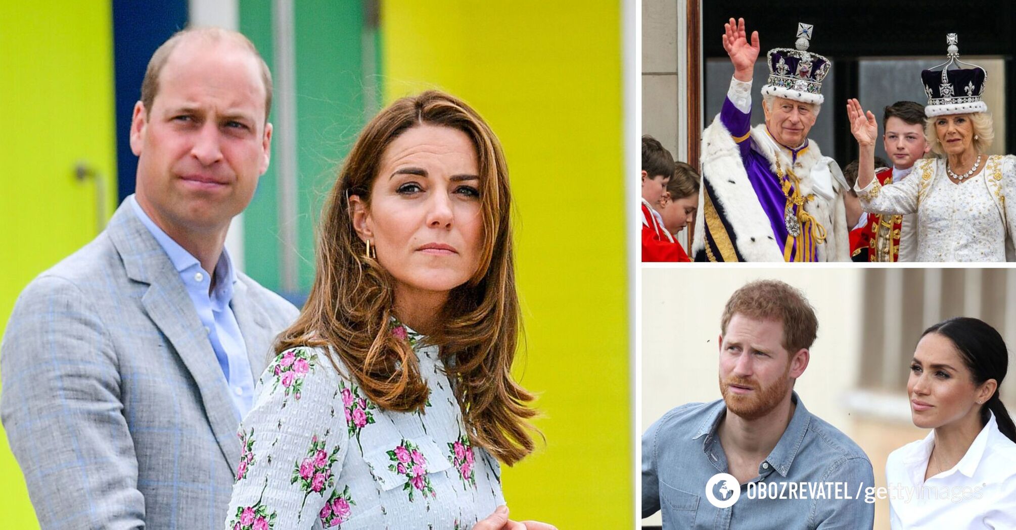 Prince Harry and Meghan Markle in the top. 7 biggest scandals in the Windsor royal family in 2023