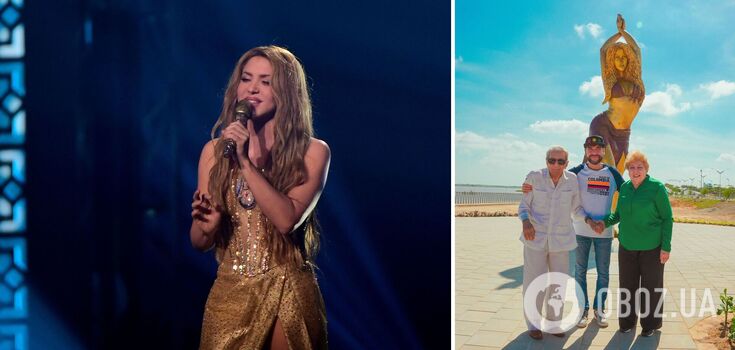 A 6.5-meter statue of Shakira has just been unveiled in Colombia, but attentive fans already spotted a mistake. Photo