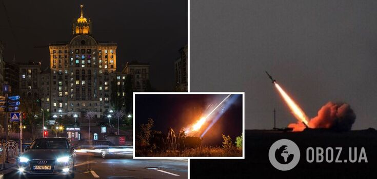 Explosions heard in Kyiv during air raid alert: a warehouse is burning, there are victims