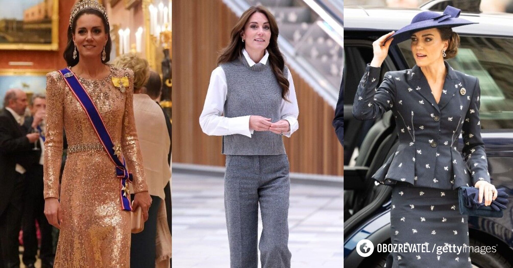 Kate Middleton's best looks of 2023: a "revenge dress," colorful suits and wool pants