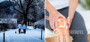 Doctors have advised on how to ease joint pain in winter