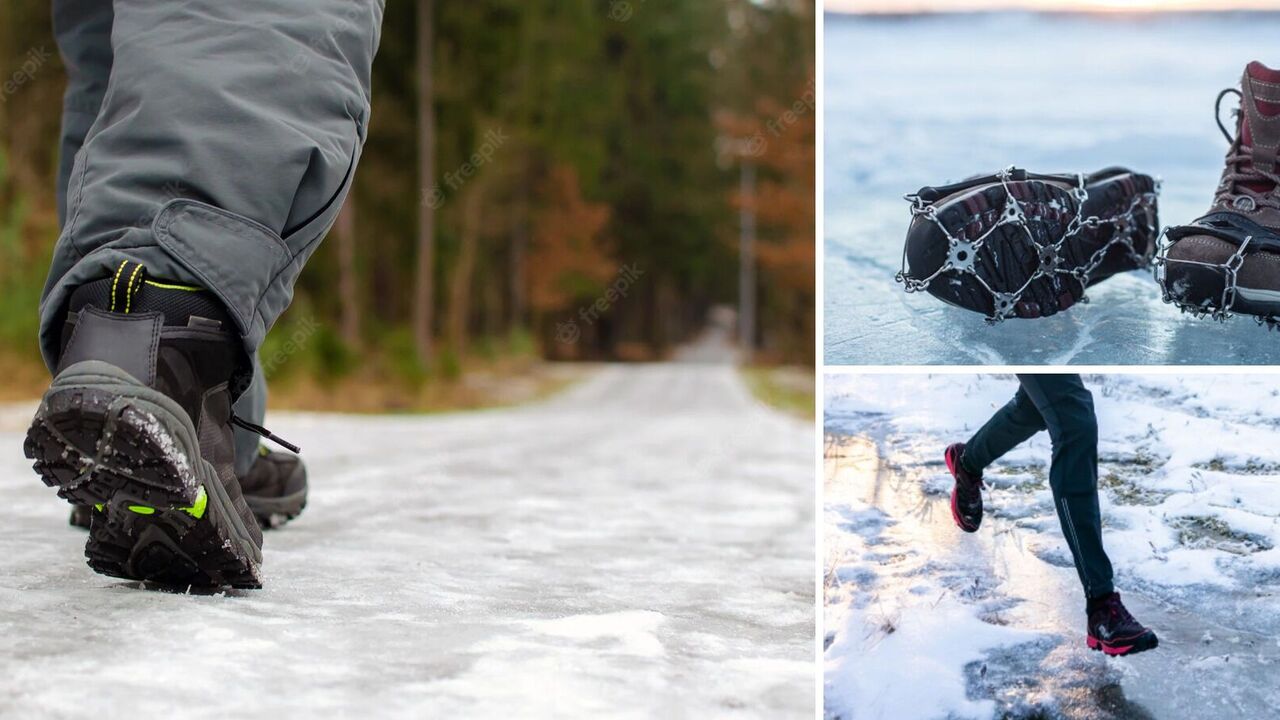 How to keep your shoe soles from slipping on ice: simple life hacks