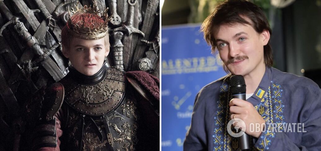 Jack Gleeson, the star of "Game of Thrones," recited a poem by Serhii Zhadan in an embroidered shirt. Video