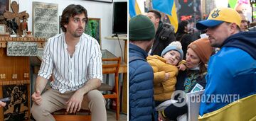 Hnatkovskyi: it infuriates me when little children in Ukraine speak Russian, it's the fault of the parents