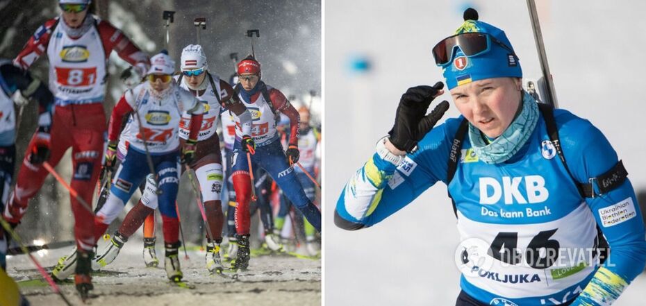 'I miss and I don't understand why': Ukrainian biathlete comments on the World Cup relay race