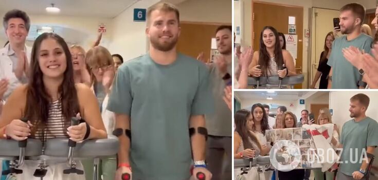 "Rehabilitating side by side": In Israel, a couple of lovers who lost their limbs on the first day of the war are learning to live again. Video