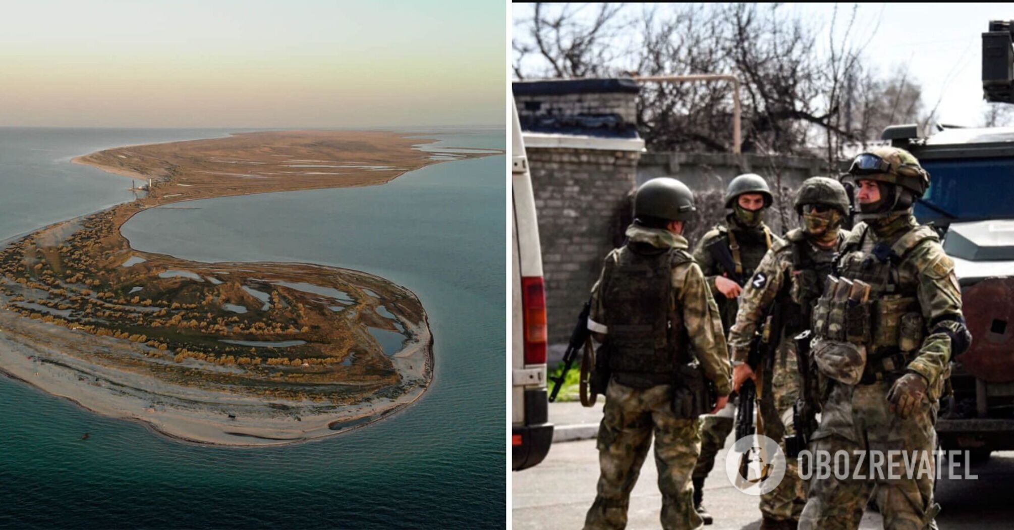 Crimean "storm of the century" broke the occupiers' plans for Dzharylhach: satellite photos