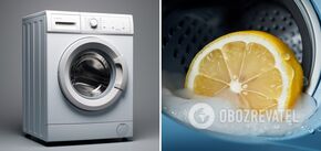 How to clean your washing machine with one lemon: a simple trick