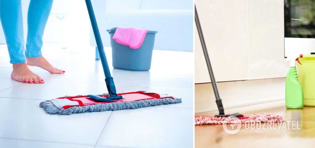 What to clean the floor with for a pleasant home fragrance: the most effective means