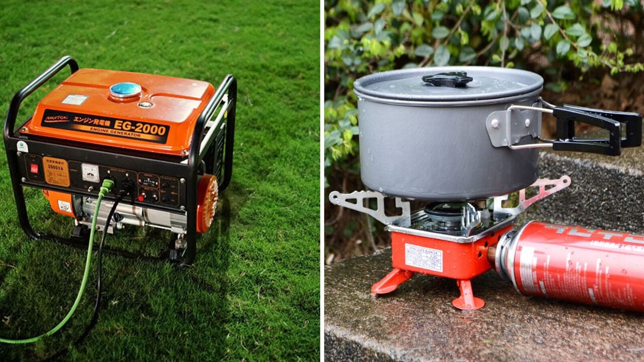 This is something everyone should know: how to safely use a generator and a gas burner