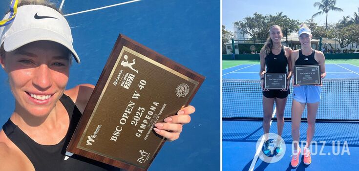 "Glory to Ukraine": Russian tennis player commented on winning the tournament in Ukrainian. Photo fact