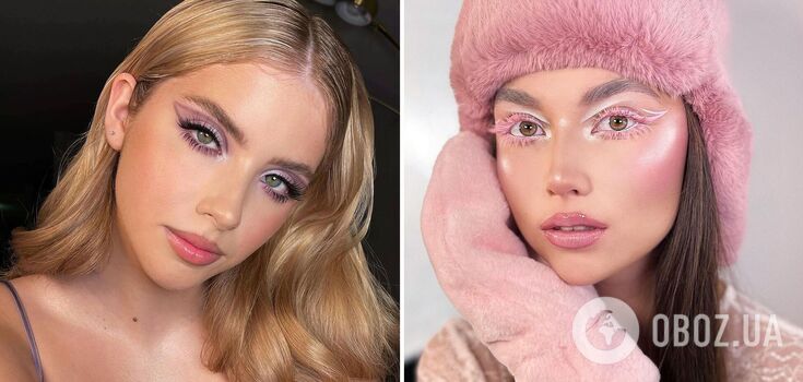 With glitter: 5 interesting makeup ideas for celebrating New Year 2024
