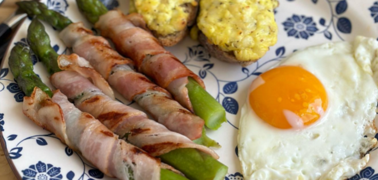 A nutritious salty breakfast in a few minutes: energize your day