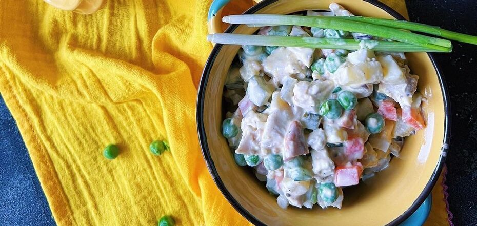 Domowa sałatka Olivier