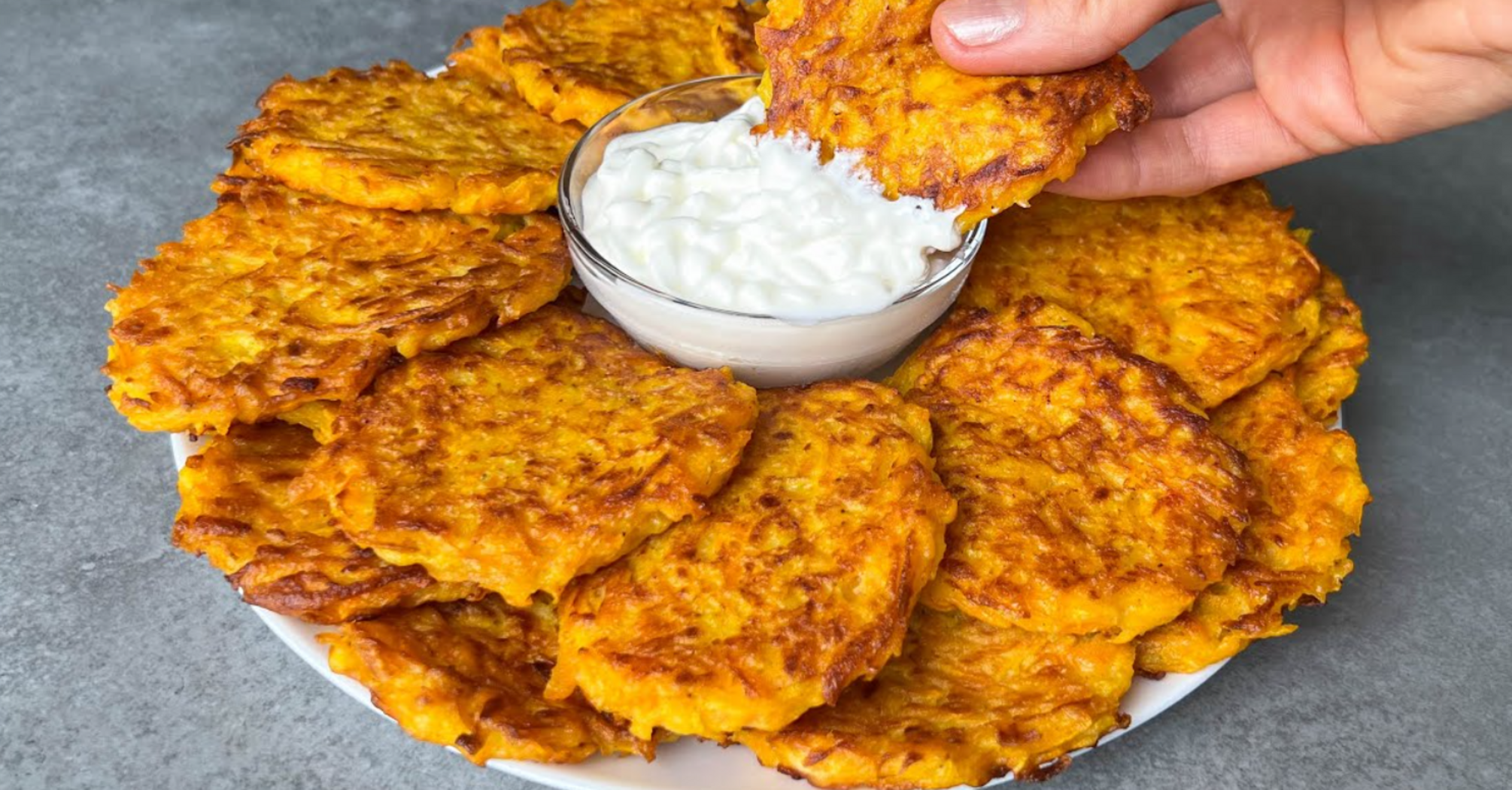 Delicious potato pancakes