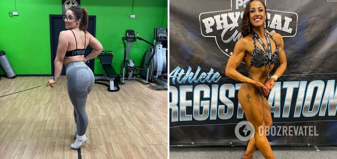 A 30-year-old woman lost 60 kg and turned into a bodybuilder: what she looks like now