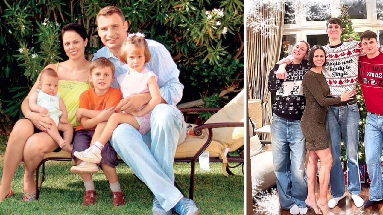 What Vitalii Klychko's sons and daughter look like: all of them are two heads taller than their mom