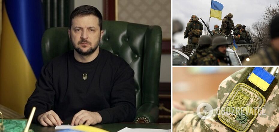 Zelensky recorded a new address