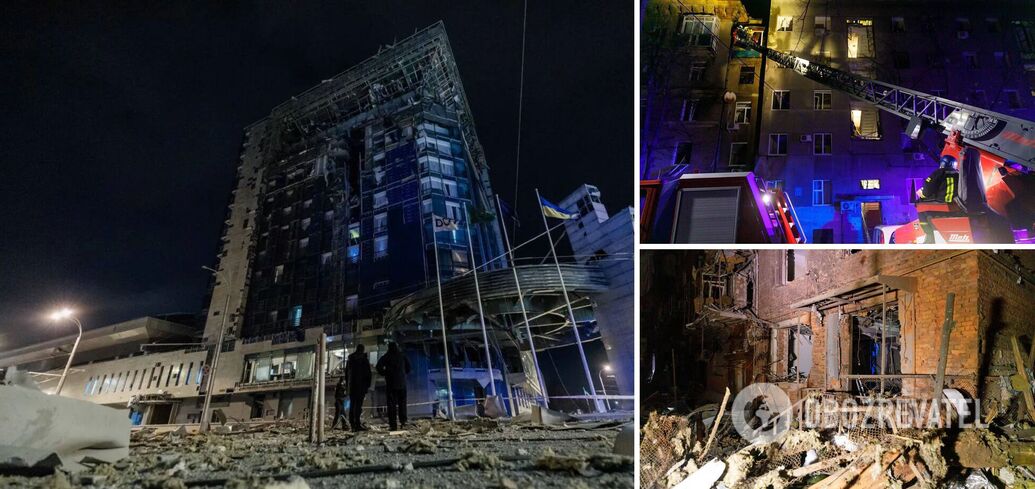 Russian troops hit a hotel and an apartment building in the center of Kharkiv: there are many wounded. All details