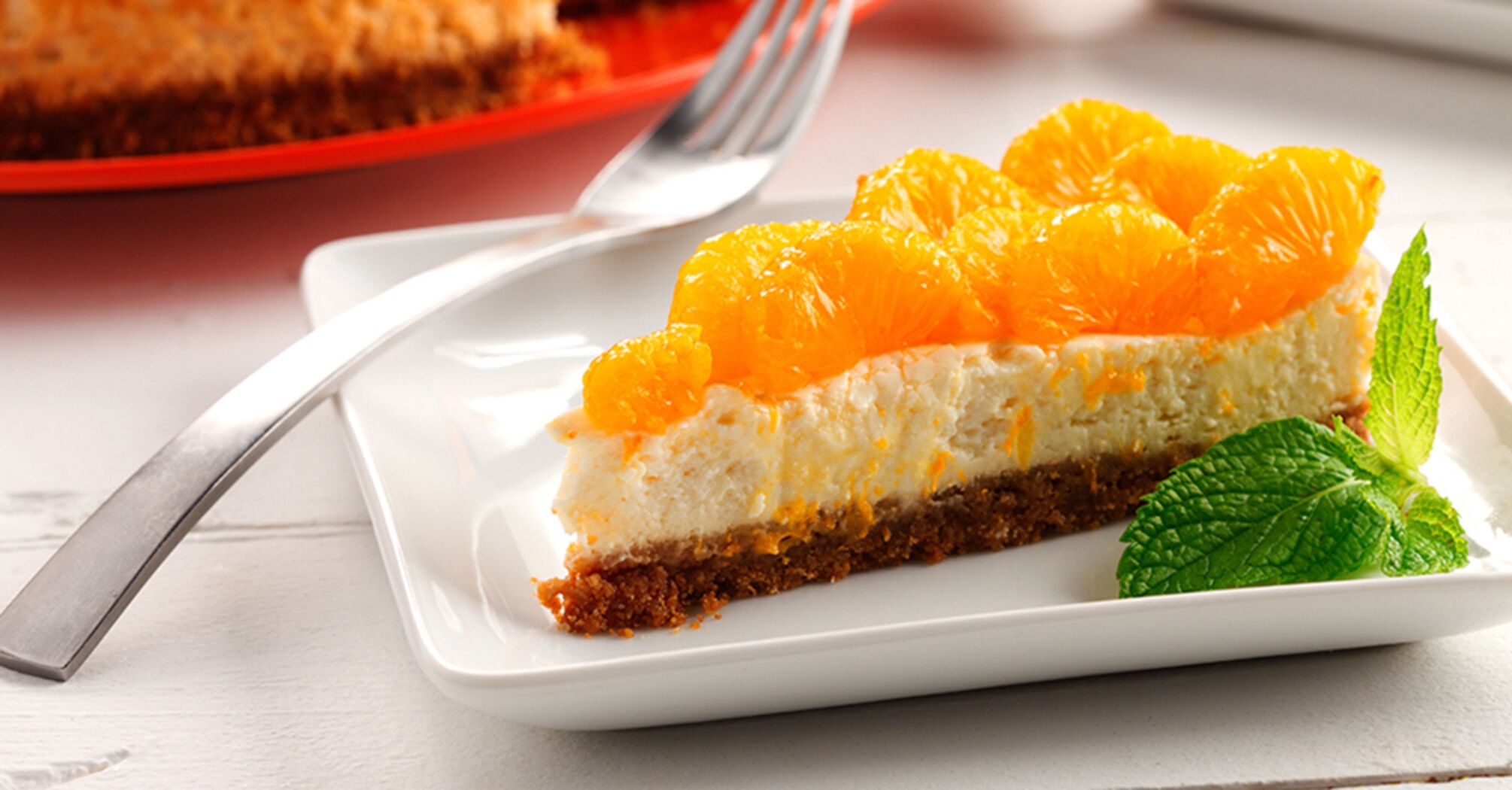Mandarynkowy tort urodzinowy: bez pieczenia