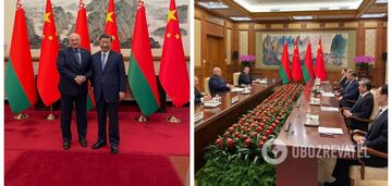 Lukashenko called Xi Jinping a friend at a meeting in Beijing, while the latter spoke of 'titanic changes' in the world
