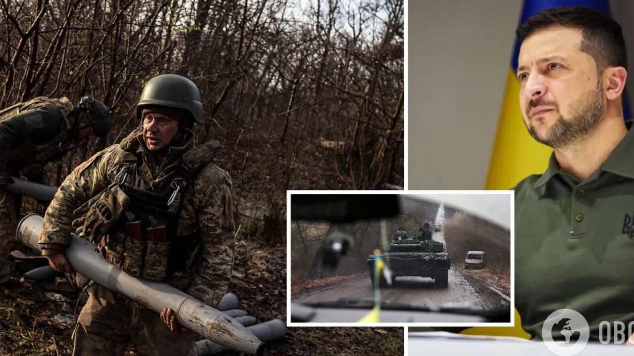 Zelensky named the areas of the hottest battles at the front