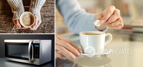 Can you heat coffee in the microwave: what can happen to the drink