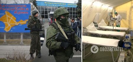 Okupanci budują szpital na Krymie z powodu ciężkich strat wojennych - CNS