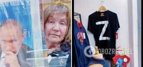 'It was you who attacked Donbass!' In Belgium, a store owner threw out a Ukrainian who made a remark to her because of a Z-swastika